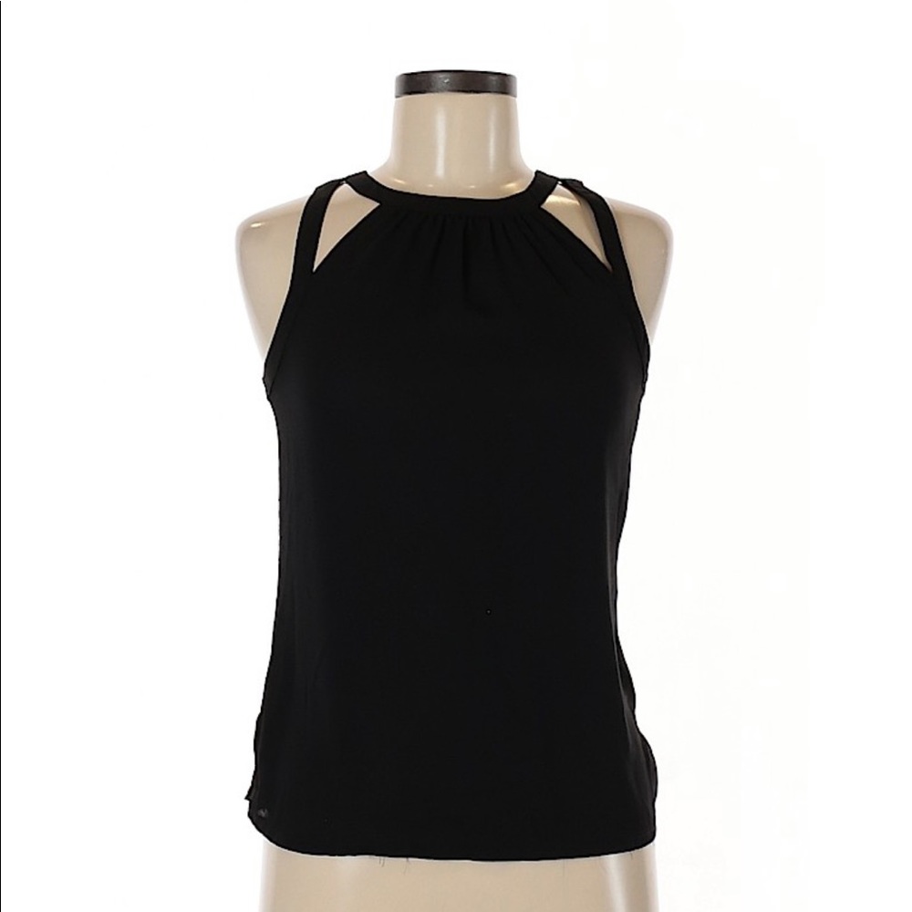 EXPRESS Black Halter Top Medium